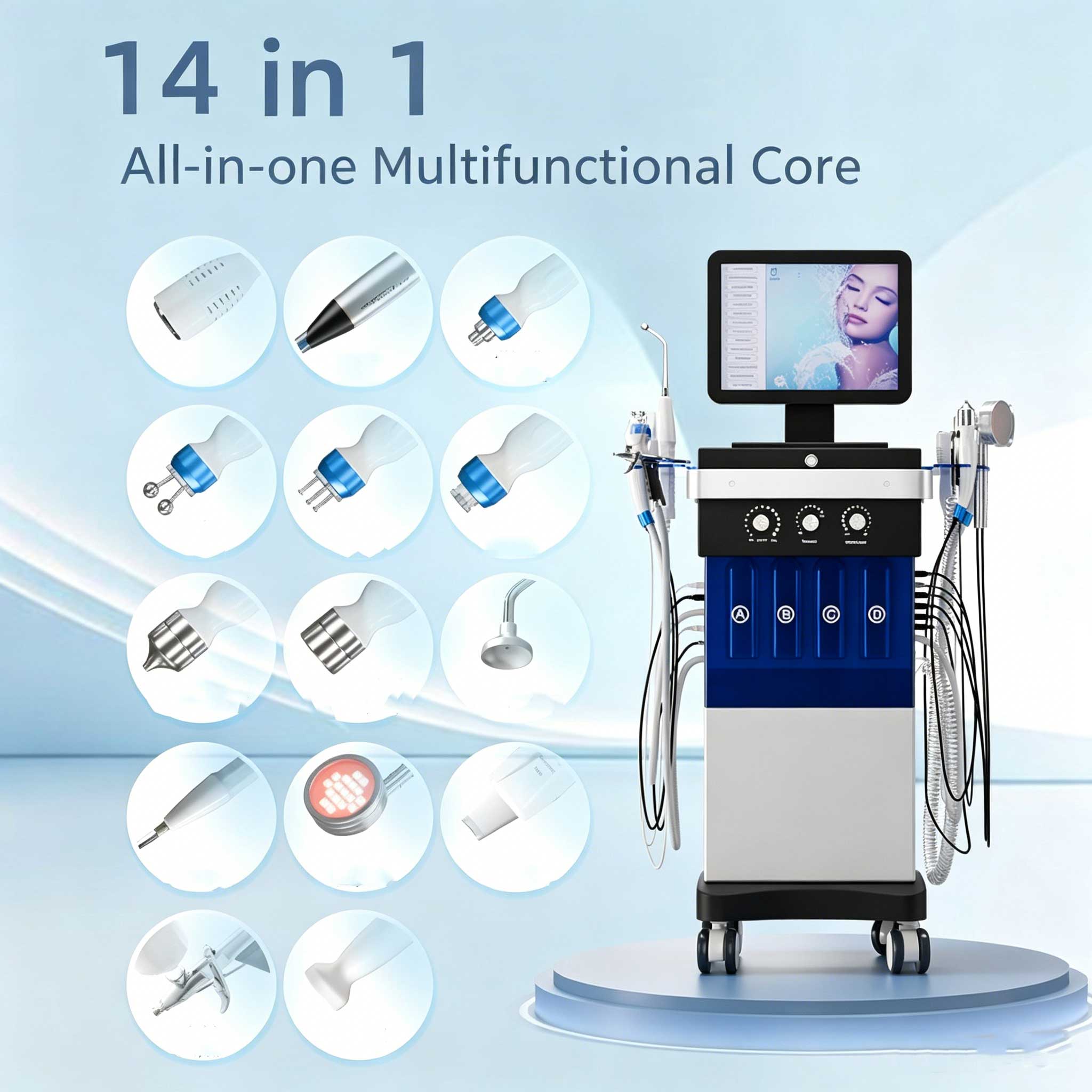 Skincare Whitening - 14 in 1 Water Light Facial