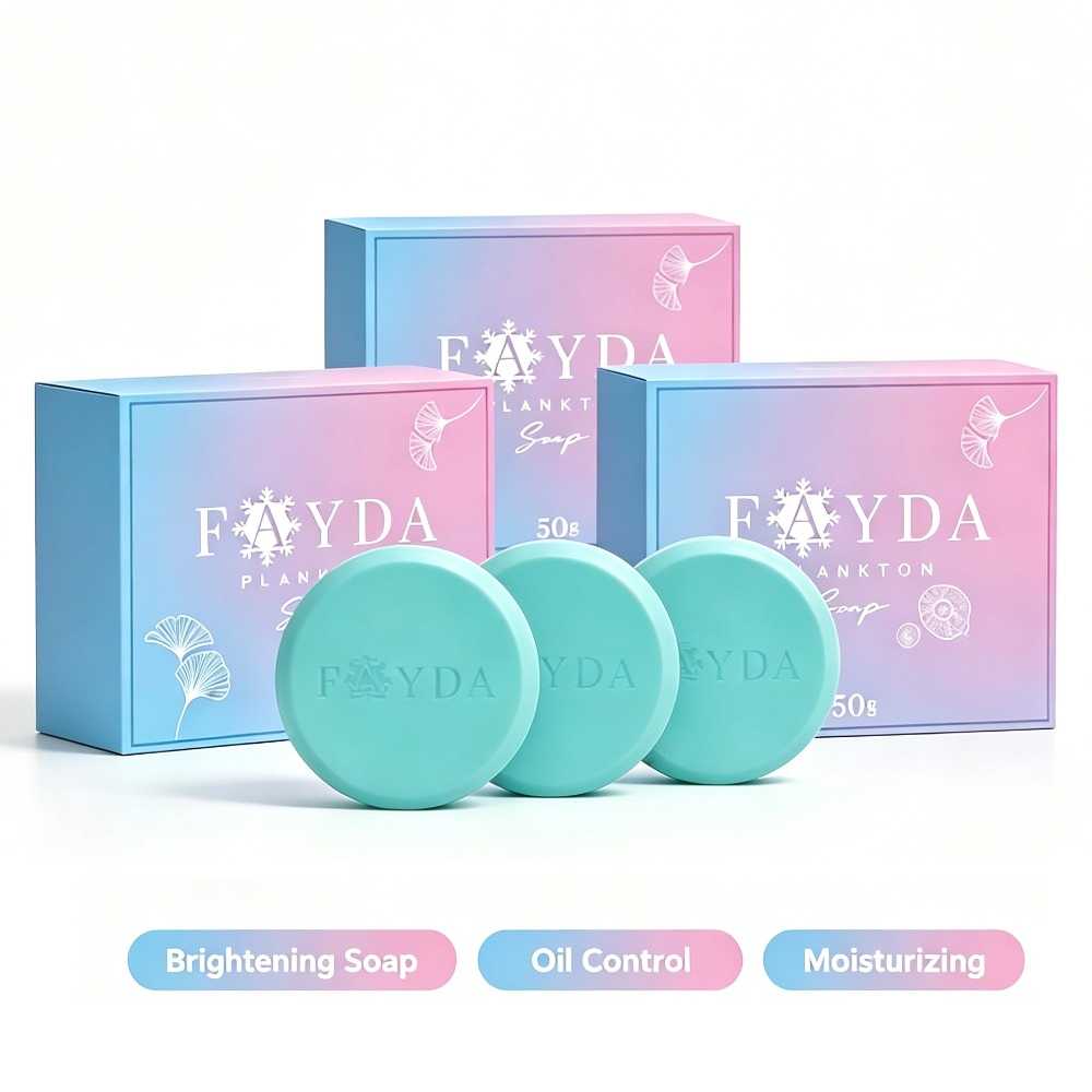 Skincare Glad2Glow - 50g Plankton Brightening Soap Gentle Cleansing