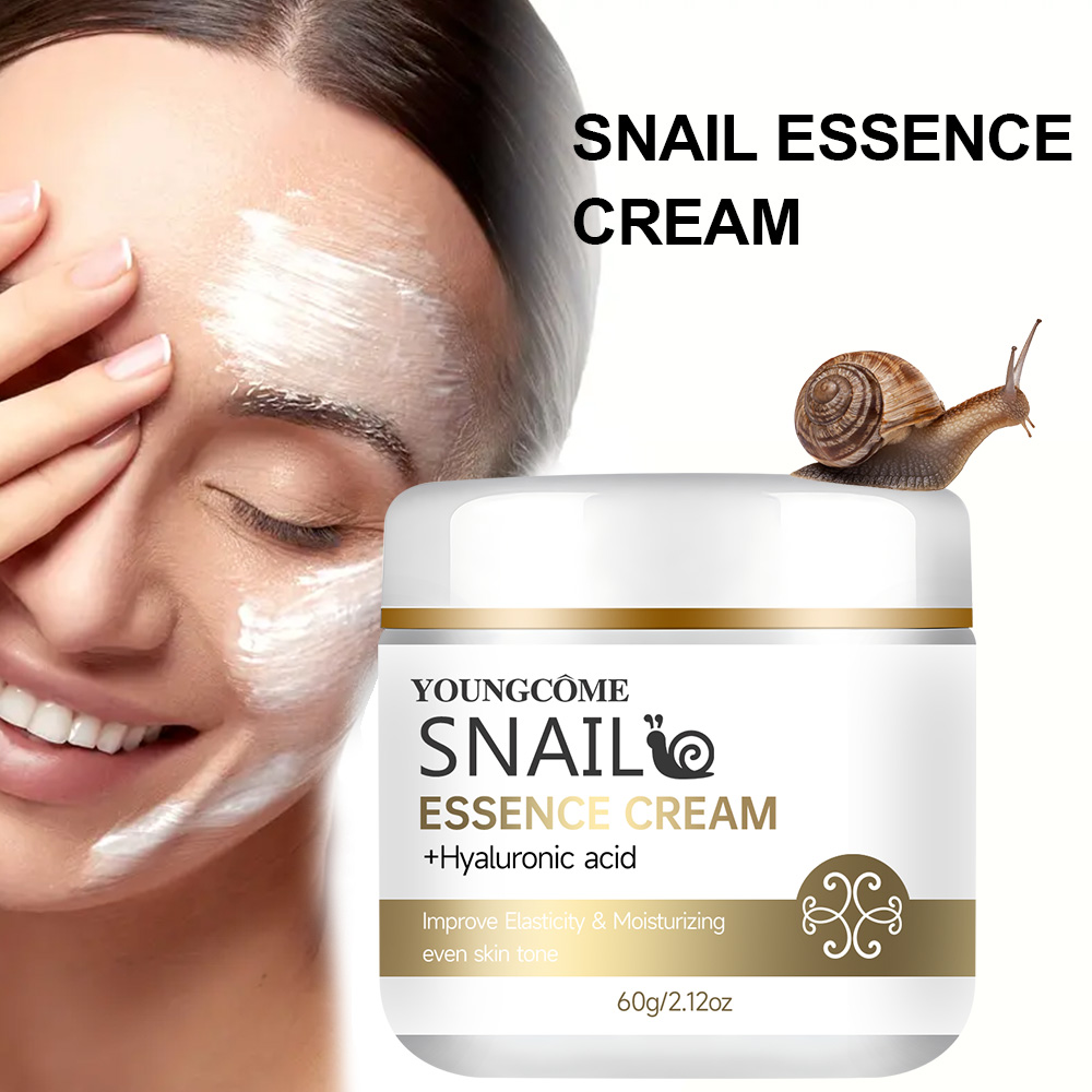 Snail essence cream with hyalu - đánh giá và giá Skincare Glad2Glow