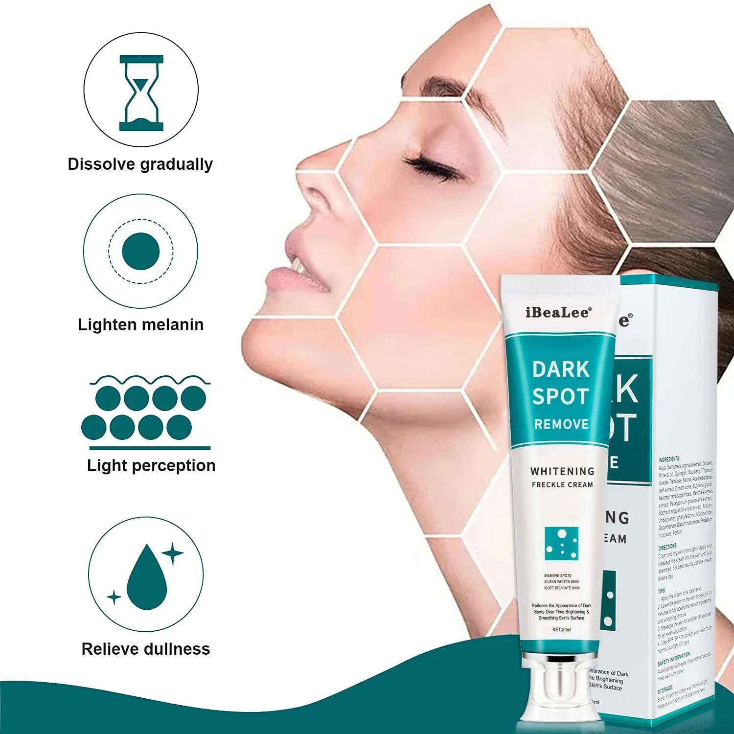 Melasma Brightening Face Cream - đánh giá và giá Skincare Glad2Glow