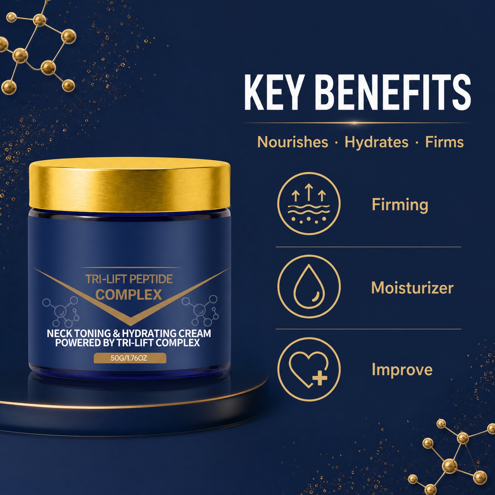 Tri Lift Peptide Neck Firming  - đánh giá và giá Peptide Neck Cream