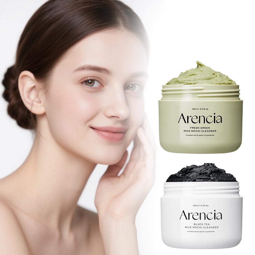 Arencia Rice Mochi Cleanser Cr - đánh giá và giá Skincare Glad2Glow