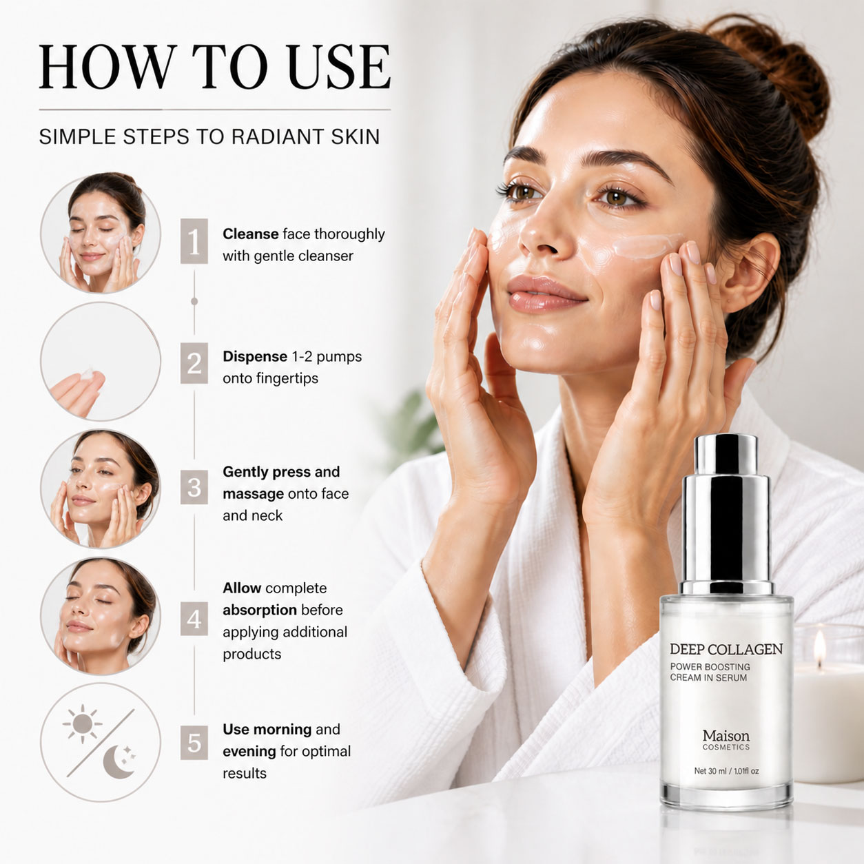 Deep Collagen Serum, Women Ser - đánh giá và giá Skincare Skintific