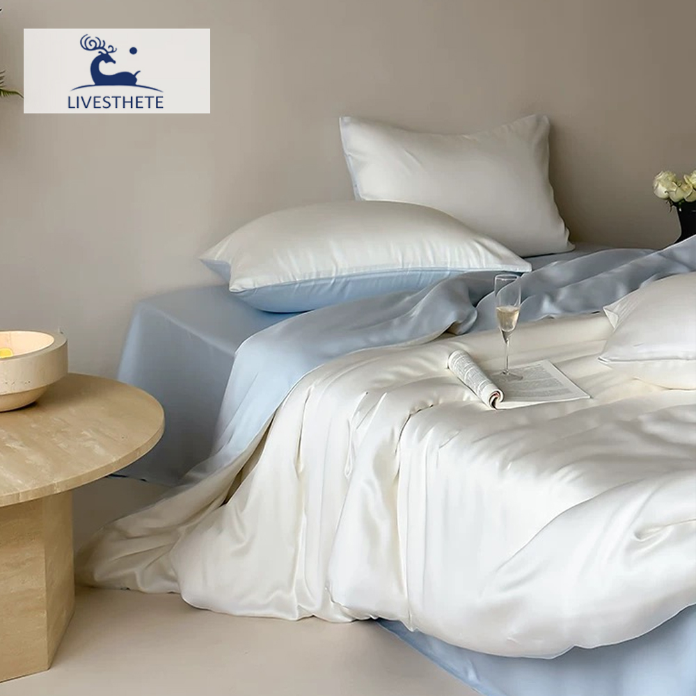 Liv-Esthete 100% Silk Duvet Co - đánh giá và giá Skincare Skin 1004