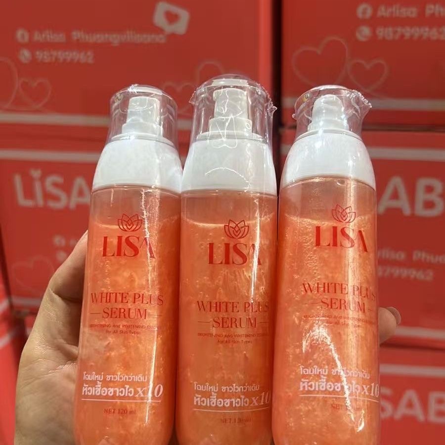 Thailand LISA White Plus Serum - đánh giá và giá Skincare Glad2Glow
