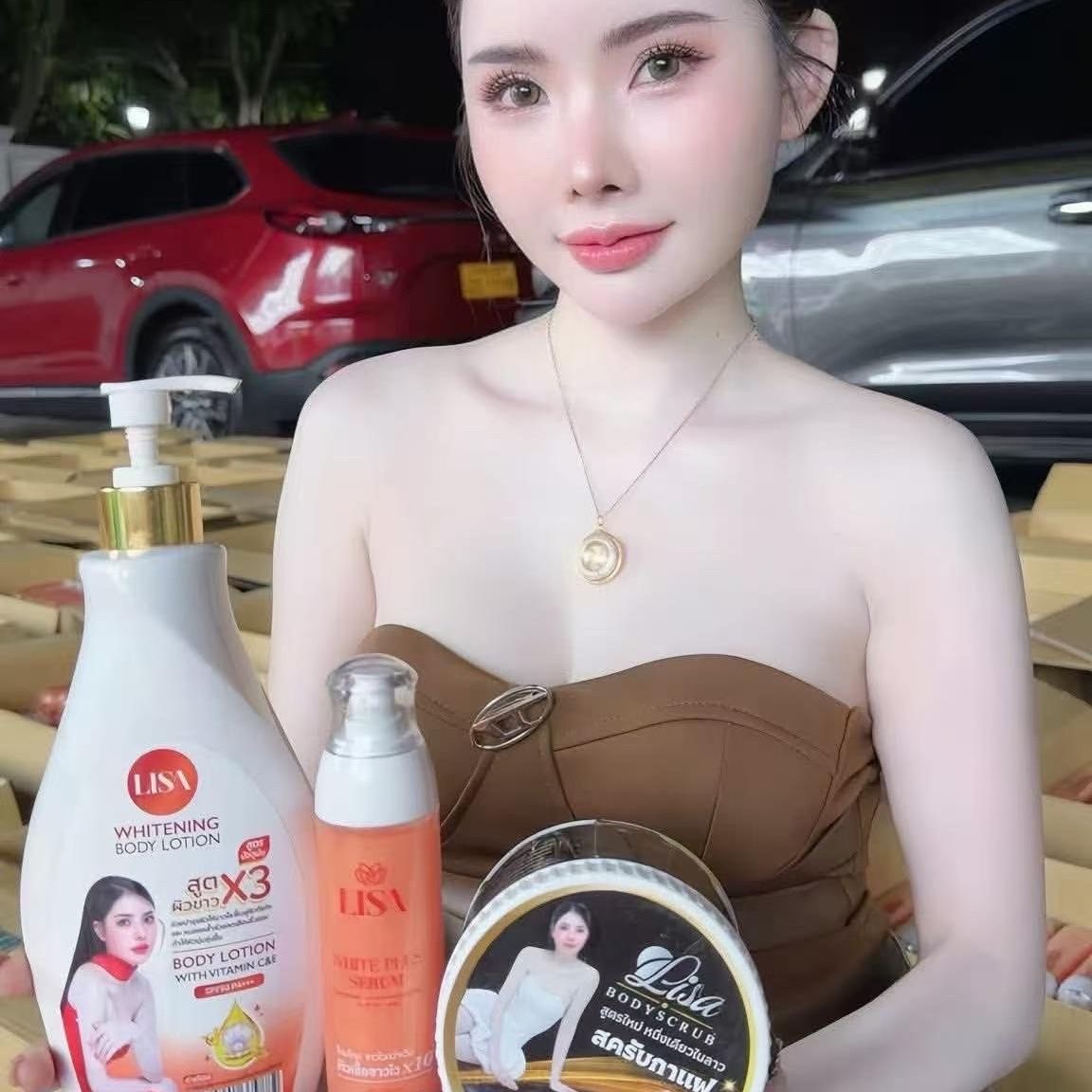 Thailand LISA White Plus Serum - đánh giá và giá Skincare Glad2Glow