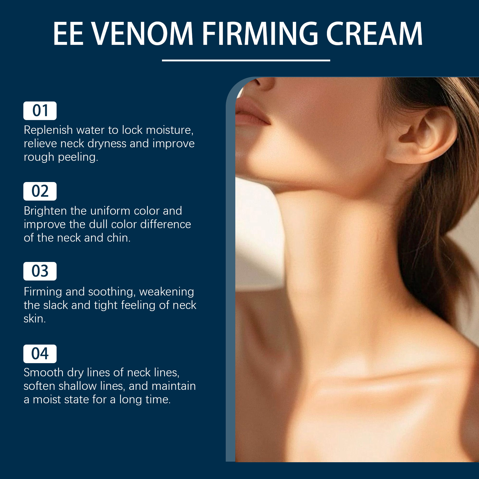 Bee Venom Firming Cream For Ne - đánh giá và giá Peptide Neck Cream