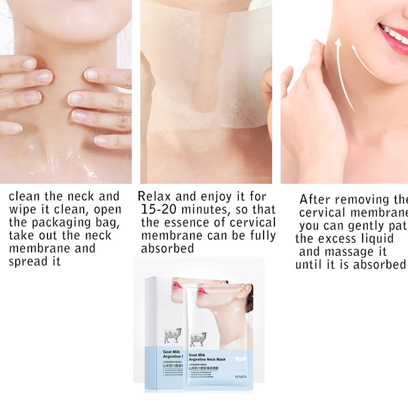 Sữa Dê Hexapeptide Cổ Mặt Nạ D - đánh giá và giá Peptide Neck Cream