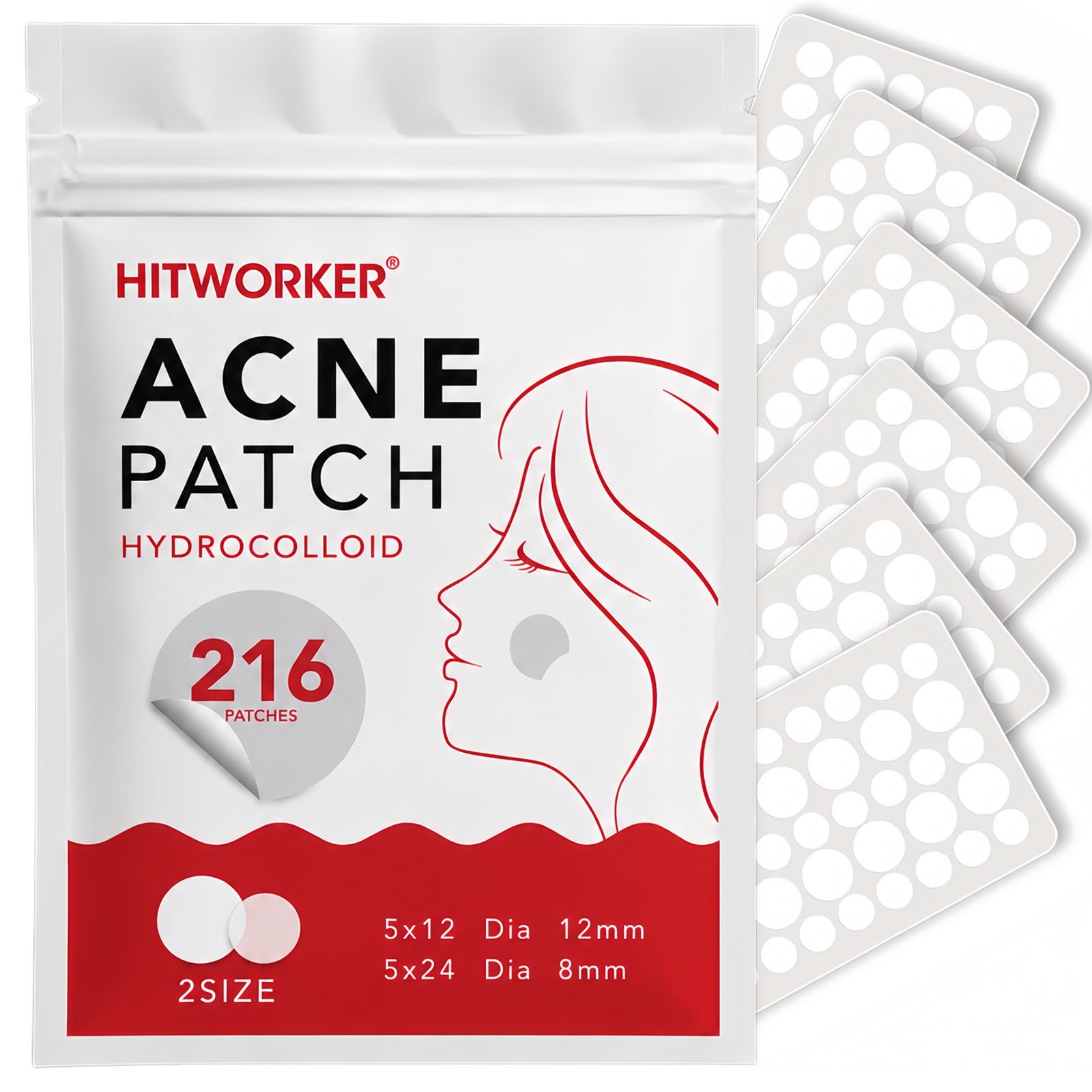 216pcs Hydrocolloid Pimple Pat - đánh giá và giá Peptide Neck Cream