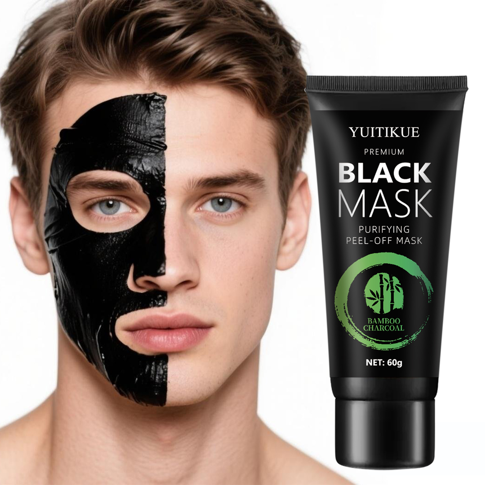 Premium Bamboo Charcoal Black  - đánh giá và giá Peptide Neck Cream