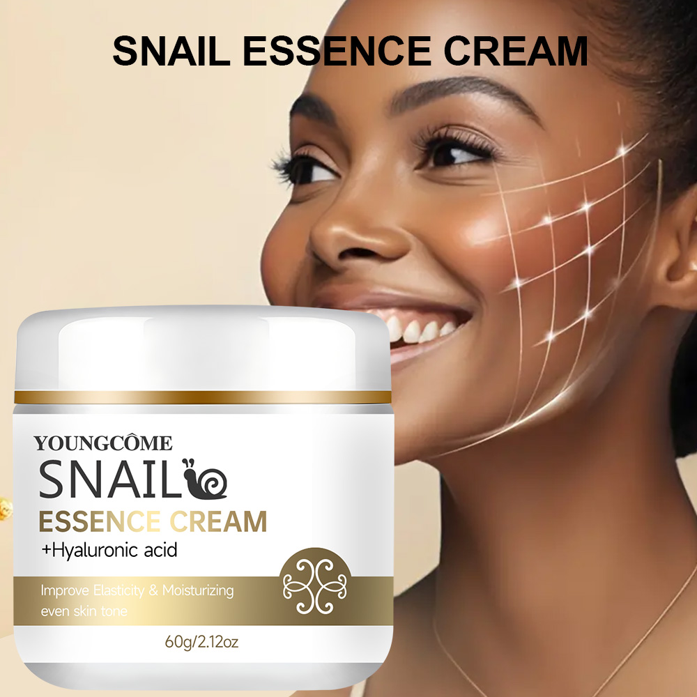 Snail essence cream with hyalu - đánh giá và giá Skincare Glad2Glow