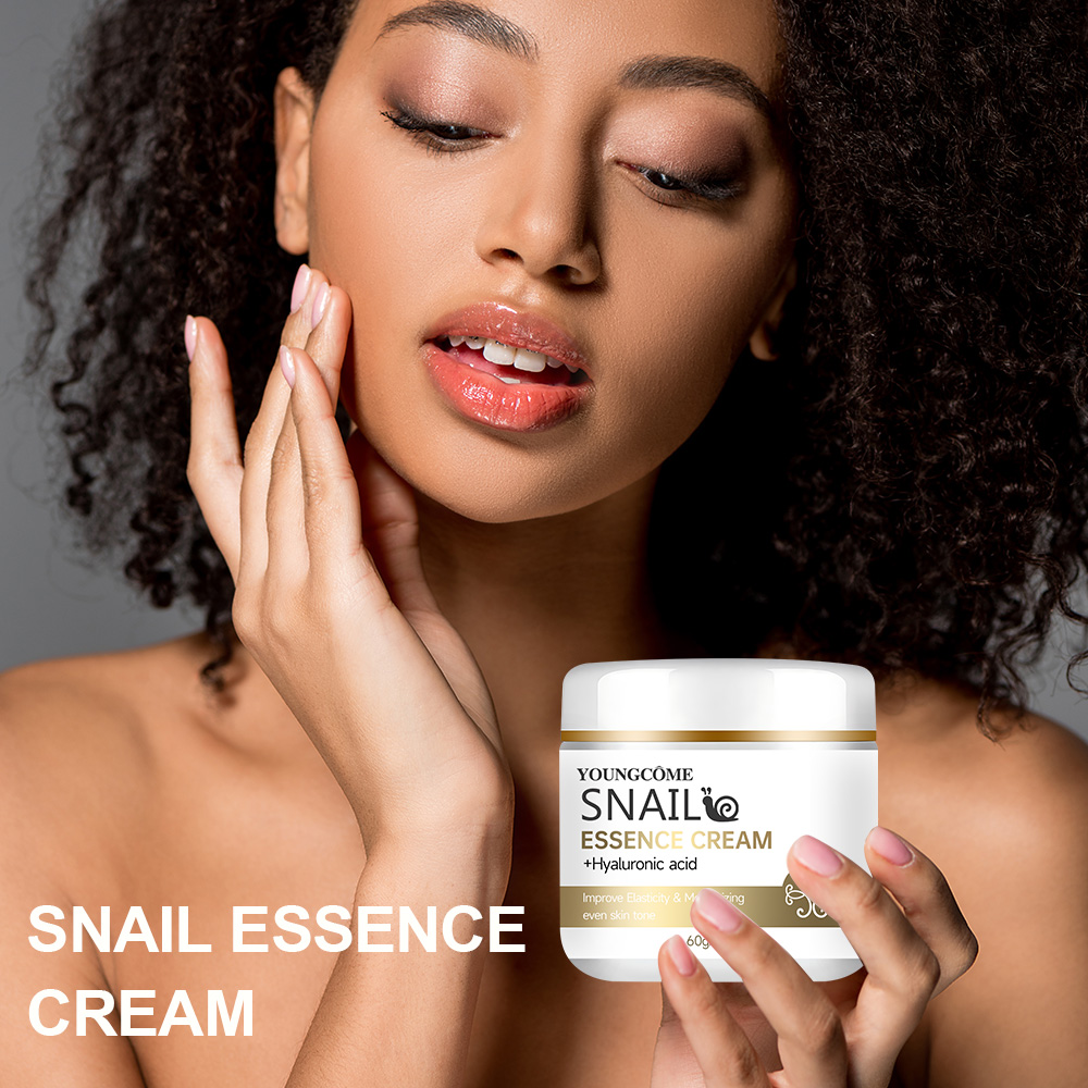 Snail essence cream with hyalu - đánh giá và giá Skincare Glad2Glow