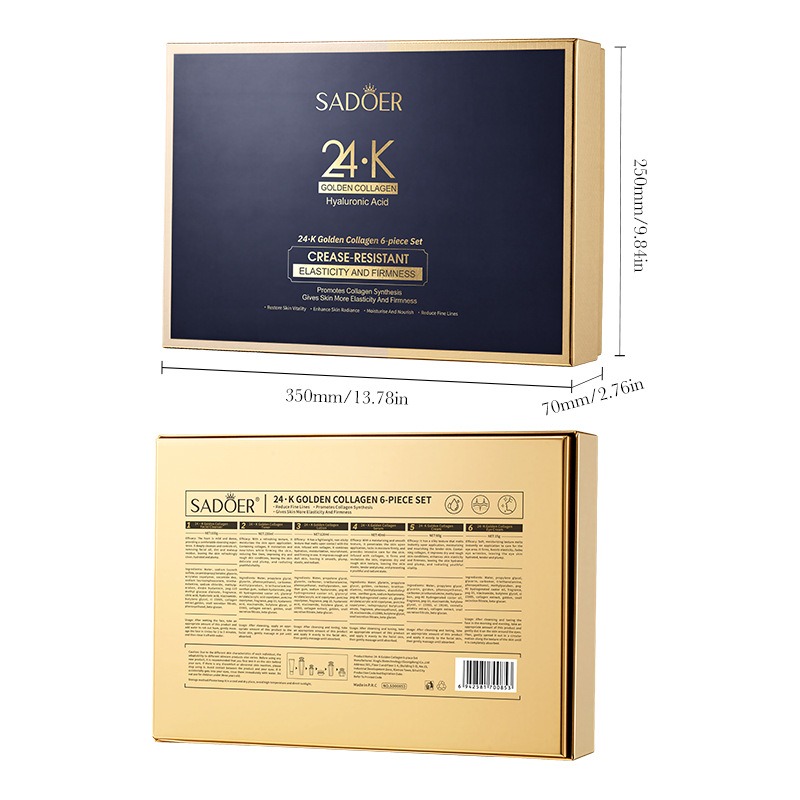 24K Gold Collagen Protein Skin - đánh giá và giá Skincare Routine