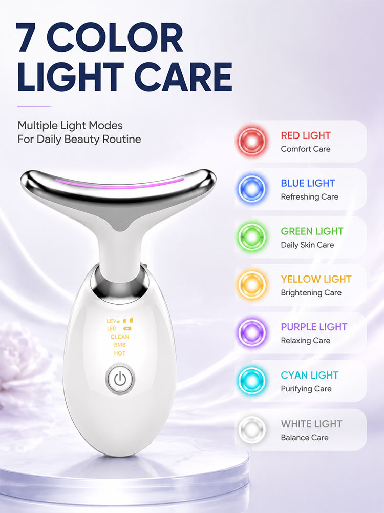 Face Neck Lifting Massager EMS - đánh giá và giá Skincare Routine