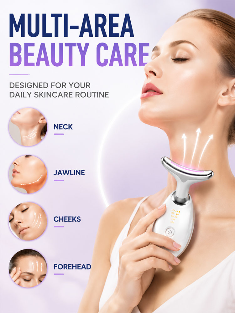 Face Neck Lifting Massager EMS - đánh giá và giá Skincare Routine