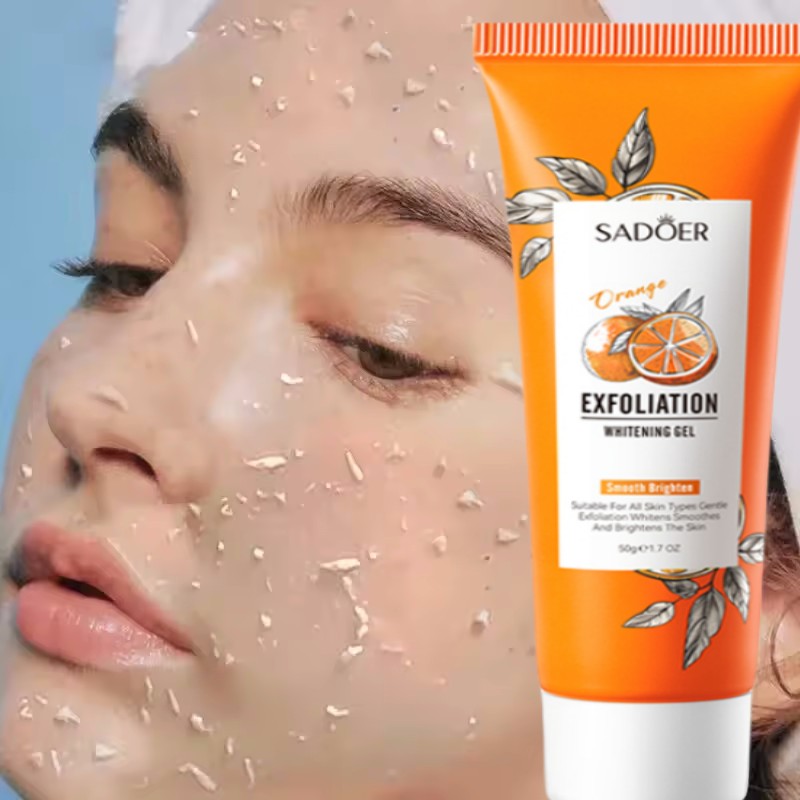 Orange Exfoliating Peeling Gel - đánh giá và giá Peptide Neck Cream