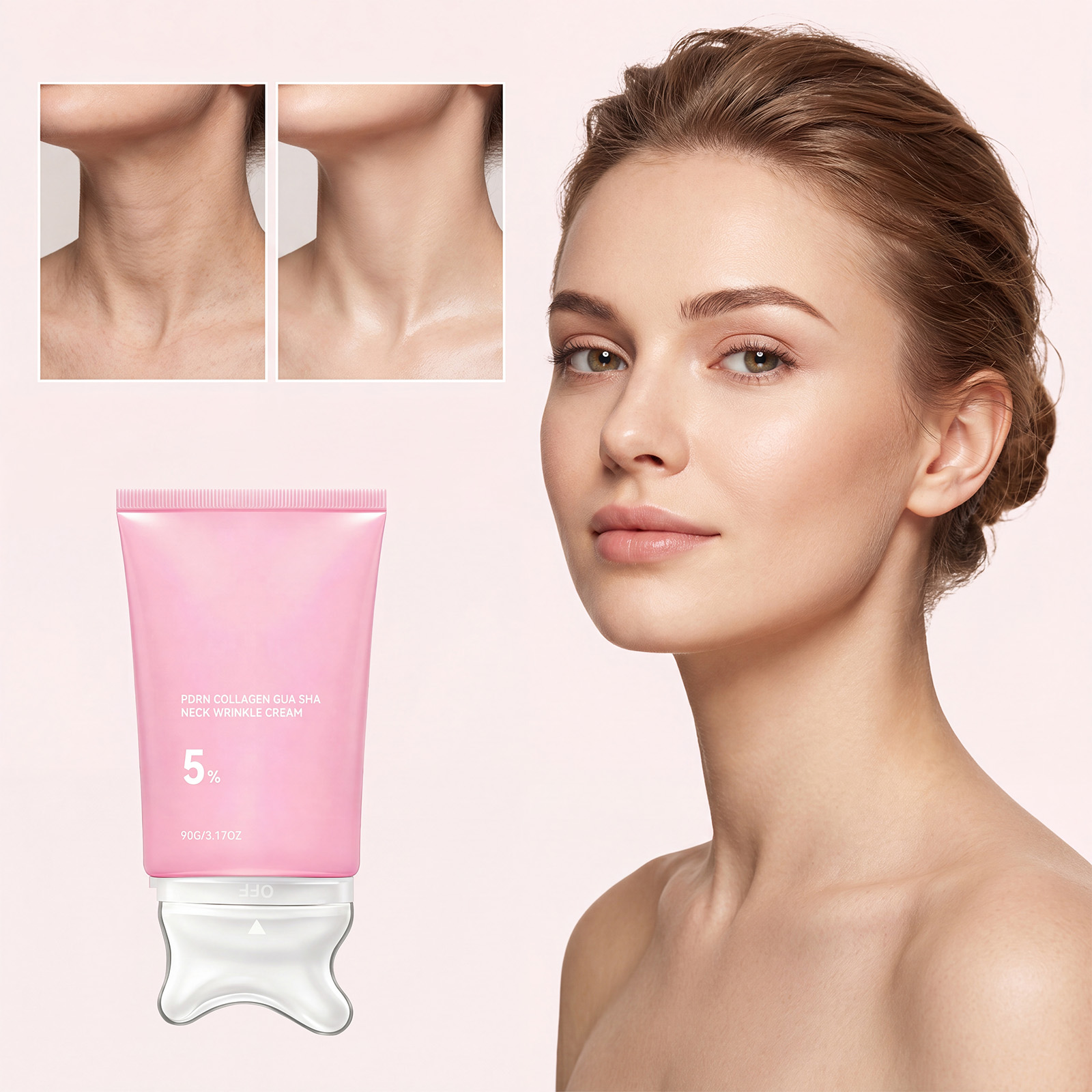 Collagen Neck Cream Massage Li - đánh giá và giá Skincare Glad2Glow
