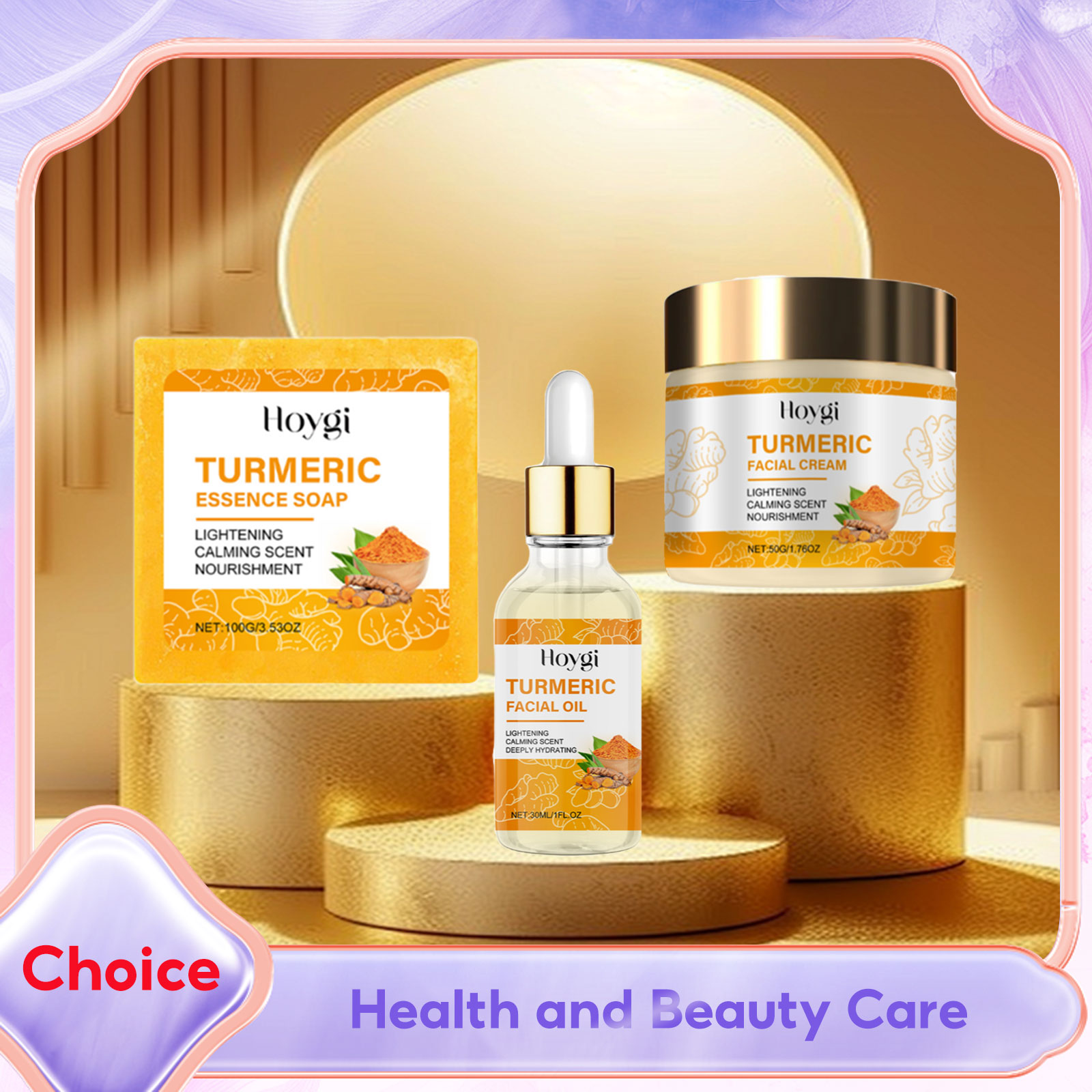 Turmeric Skincare Set Body Soa - đánh giá và giá Skincare Whitening