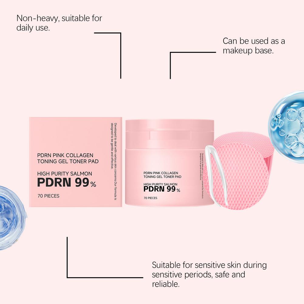 70Pcs Korean PDRN Salmon Colla - đánh giá và giá Skincare Glad2Glow