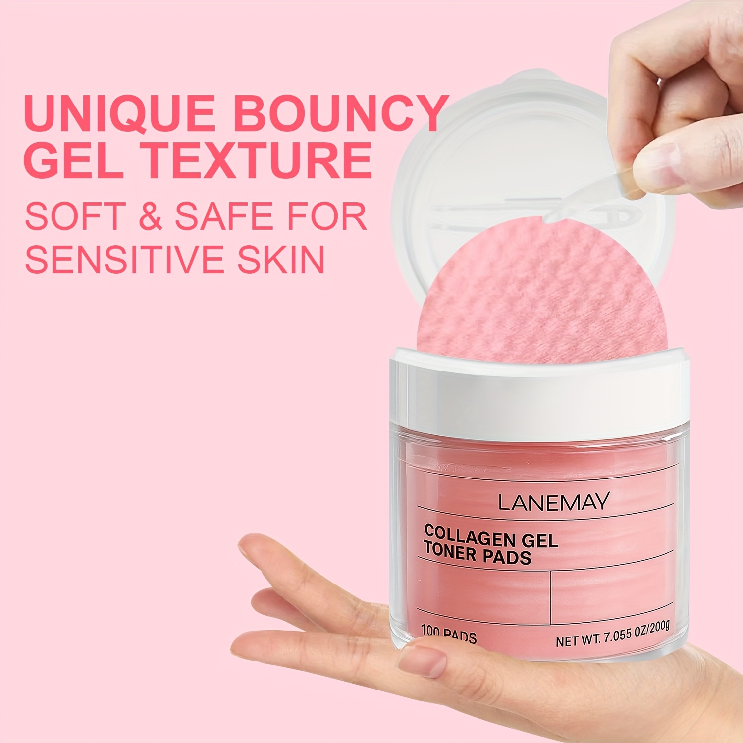 100 PADS Collagen Gel Toner Pa - đánh giá và giá Skincare Glad2Glow