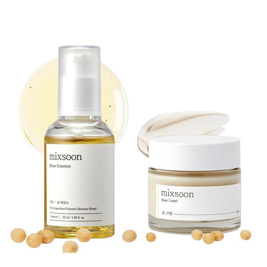 Mixsoon Bean Essence Cream Duo - đánh giá và giá Skincare Skintific