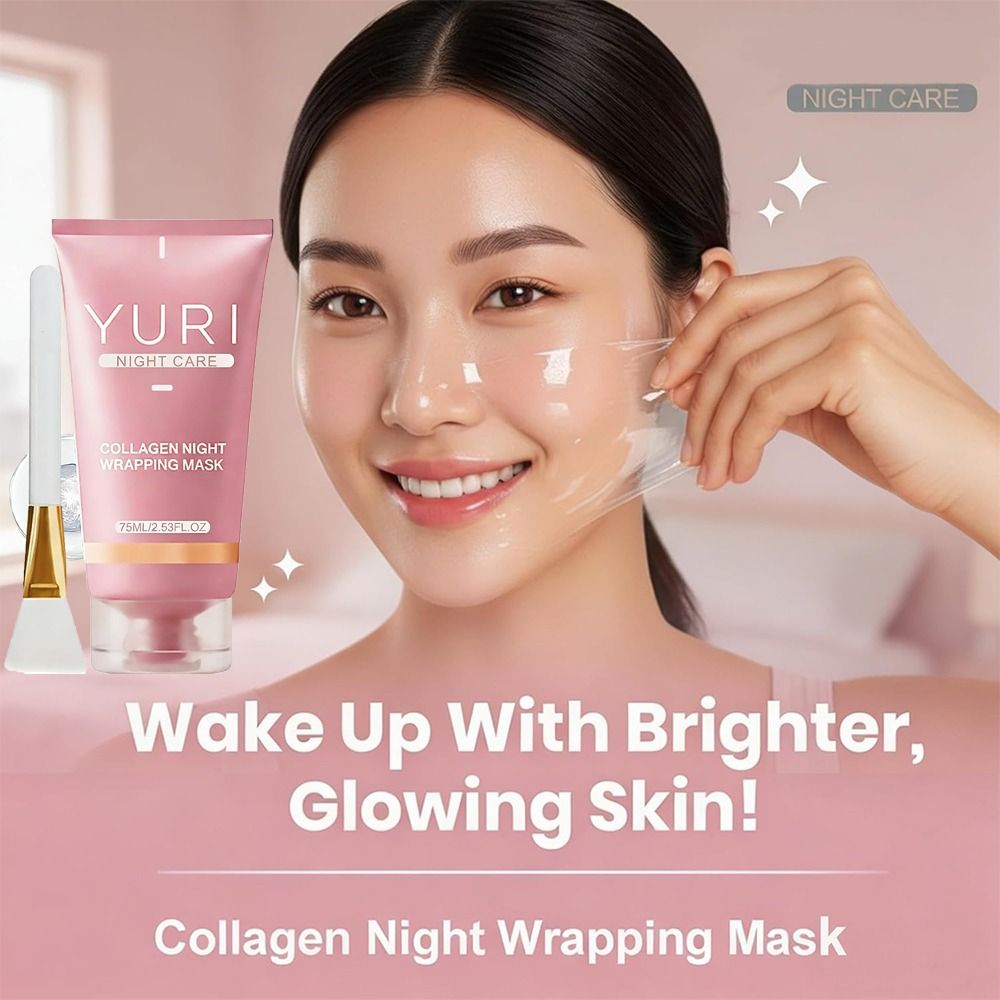 New 75ML Collagen Night Wrappi - đánh giá và giá Peptide Neck Cream