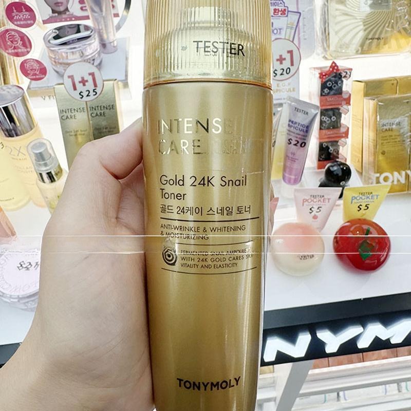 Korea SkinCare TONYMOLY 24K Go - đánh giá và giá Skincare Whitening