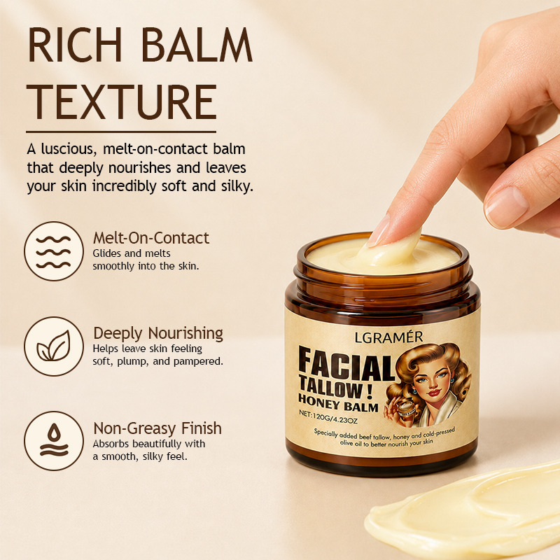 Facial Tallow Honey Balm Cream - đánh giá và giá Skincare Routine