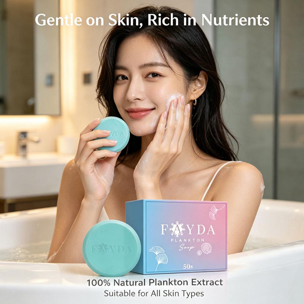 50g Plankton Brightening Soap  - đánh giá và giá Skincare Glad2Glow